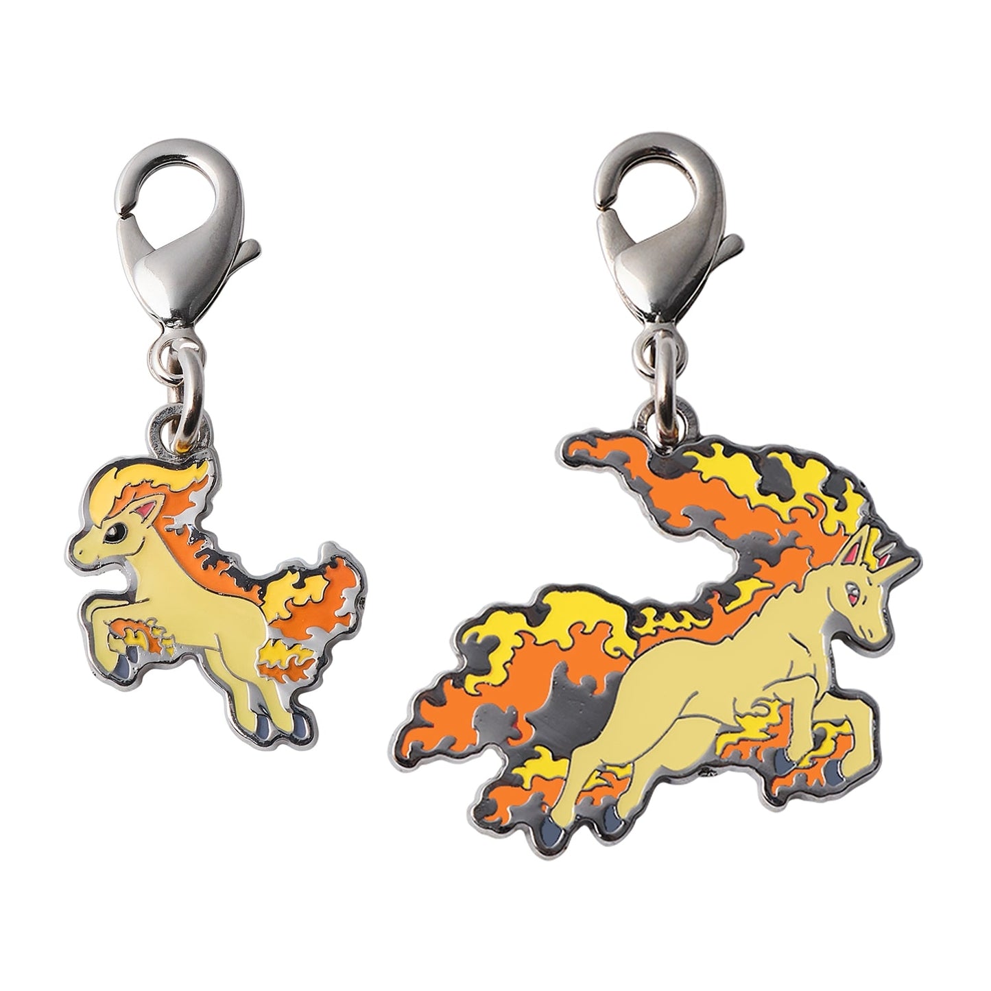 Pokemon National Pokedex Metal Charms 77 Ponyta Line