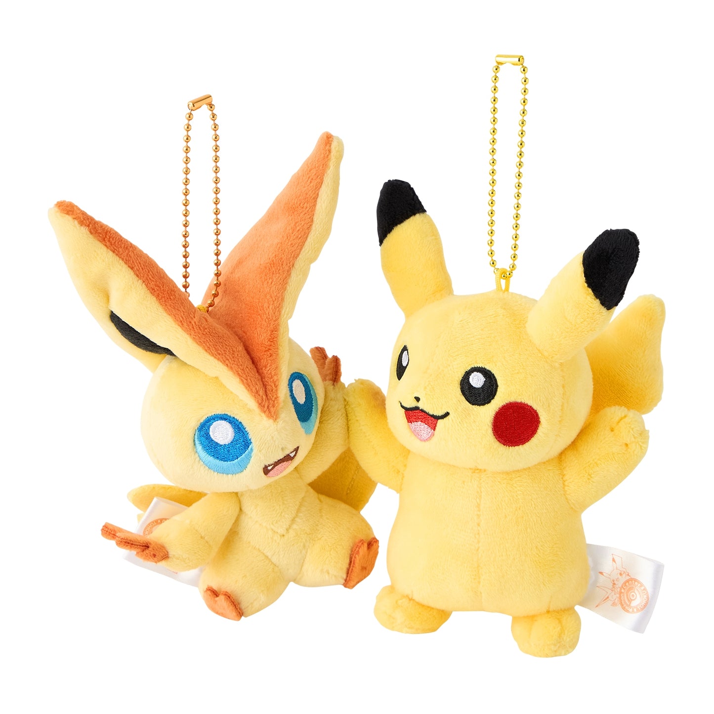 Pokemon Center Tohoku Renewal High-Five Pikachu & Victini Mascot