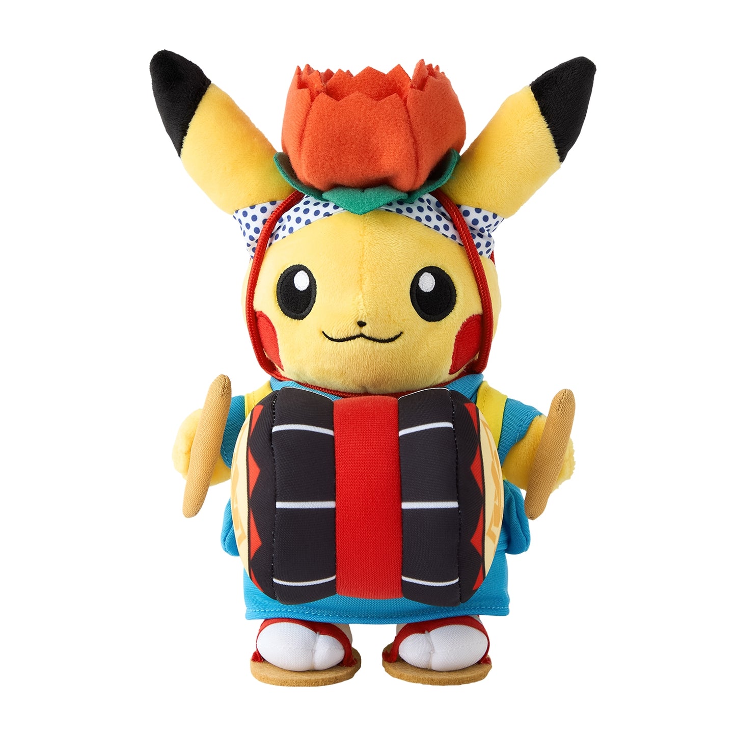 Pokemon Center Tohoku Renewal Sansa Dance Play Pikachu Plush