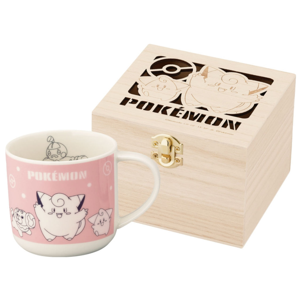 YaMaKa x Pokemon Wooden Box Mug PM270