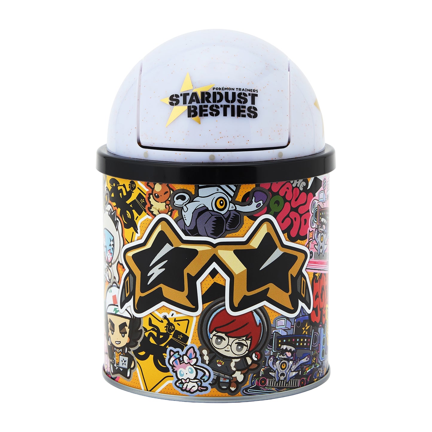 Pokemon Trainers Stardust Besties Printed Cookie Stardust Box Tin