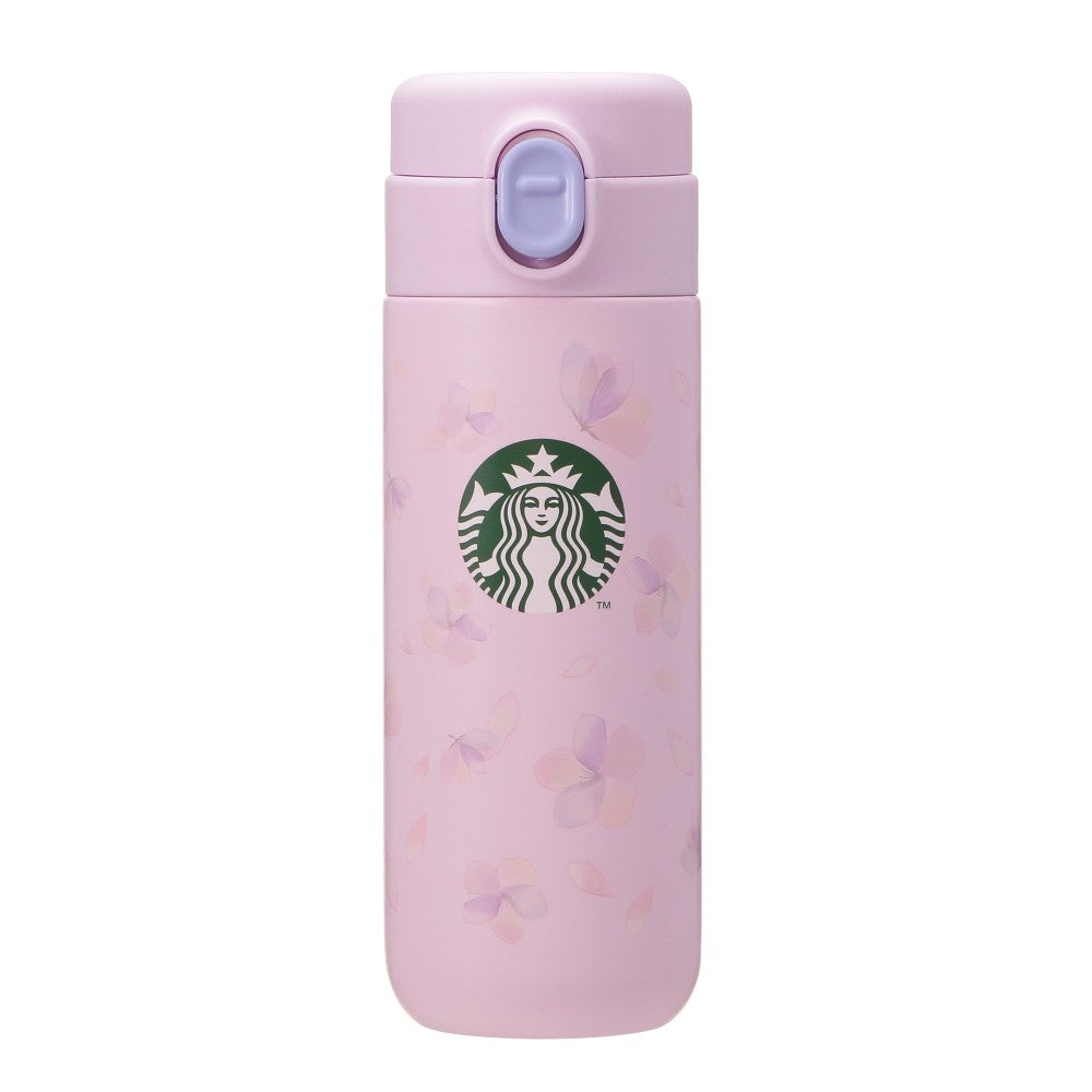 Starbucks Sakura Evening 2025 Stainless Steel Bottle Purple 381ml