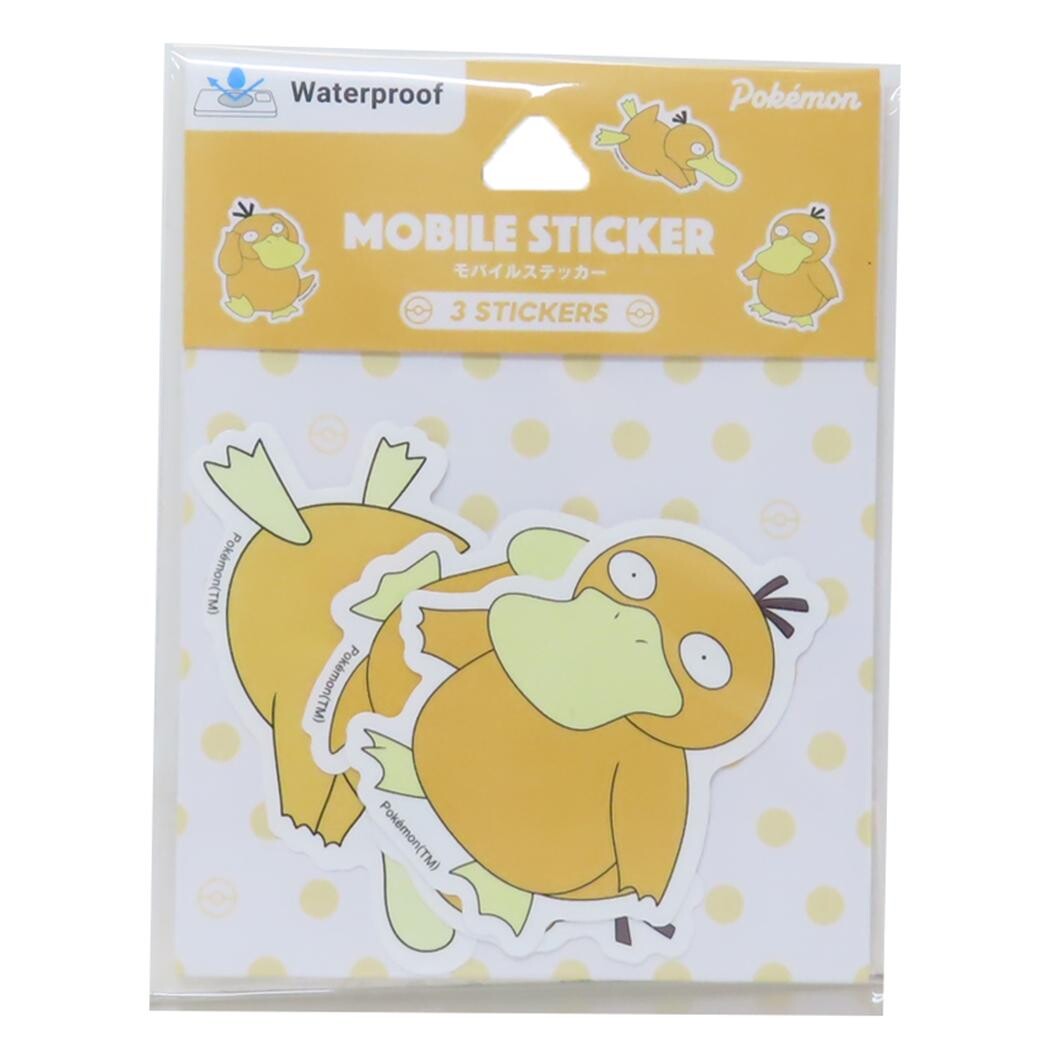 Pokemon Psyduck Mobile Sticker