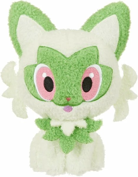 Pokemon Sekiguchi MokoMoko Puchi Plush Sprigatito