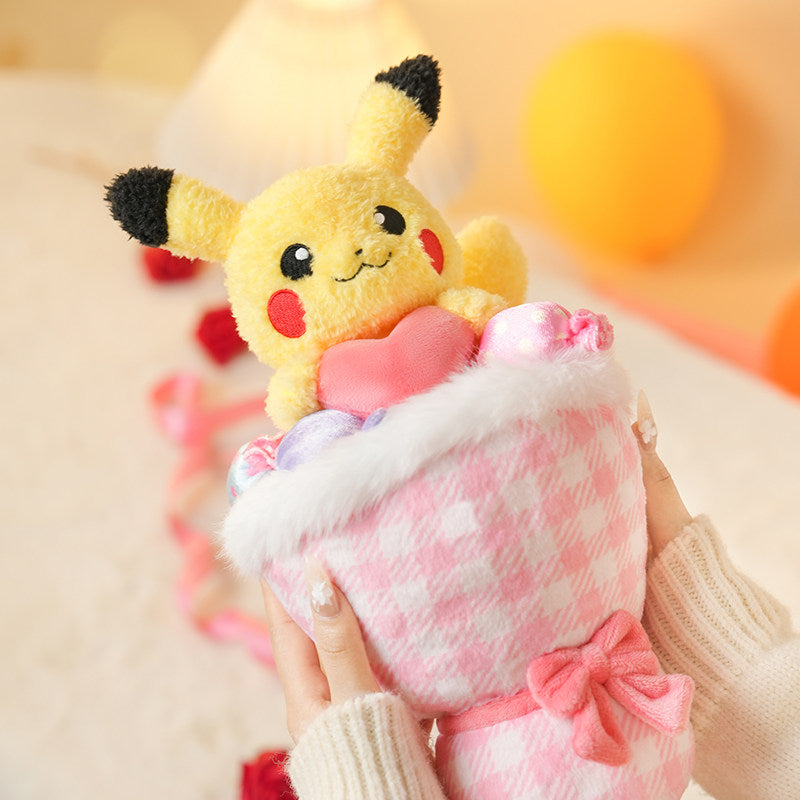Pokemon x potdemiel Bouquet Pikachu Plush