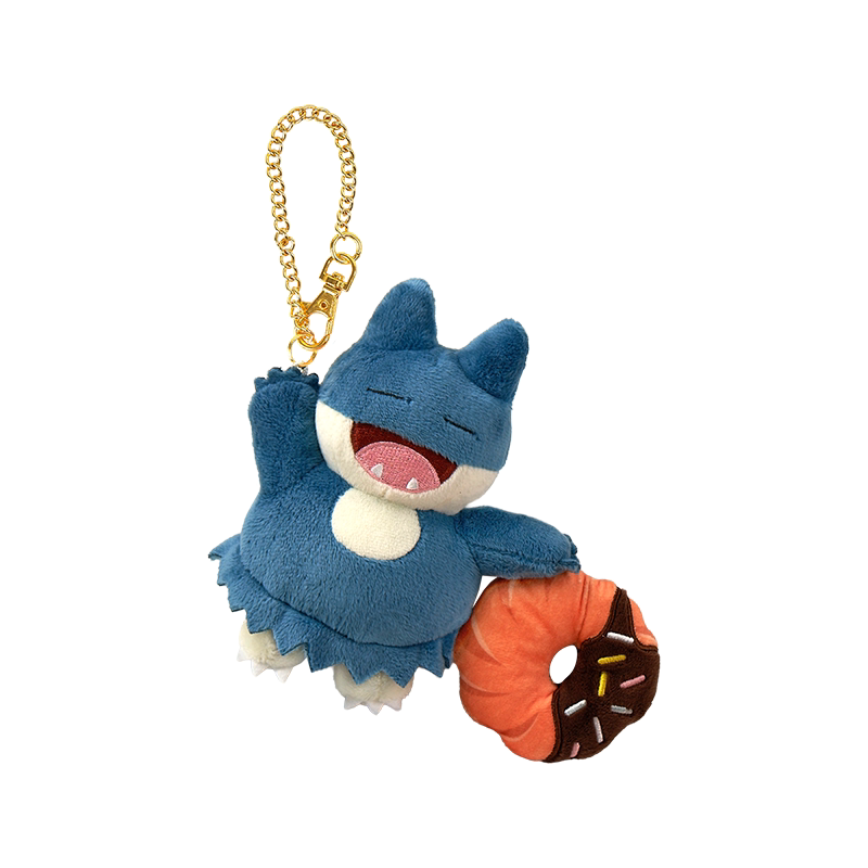Pokemon Warm Bakery Munchlax Mascot Keychain Plush