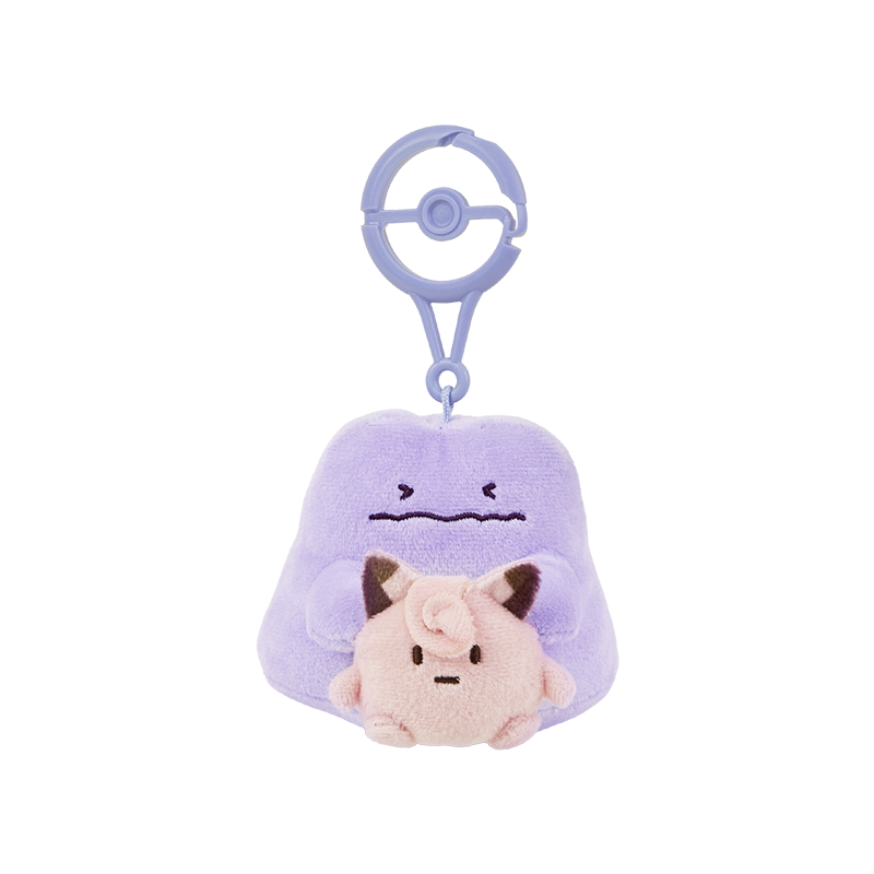 Pokemon Ten Colors Play-With-Me! Ditto Mascot Plush