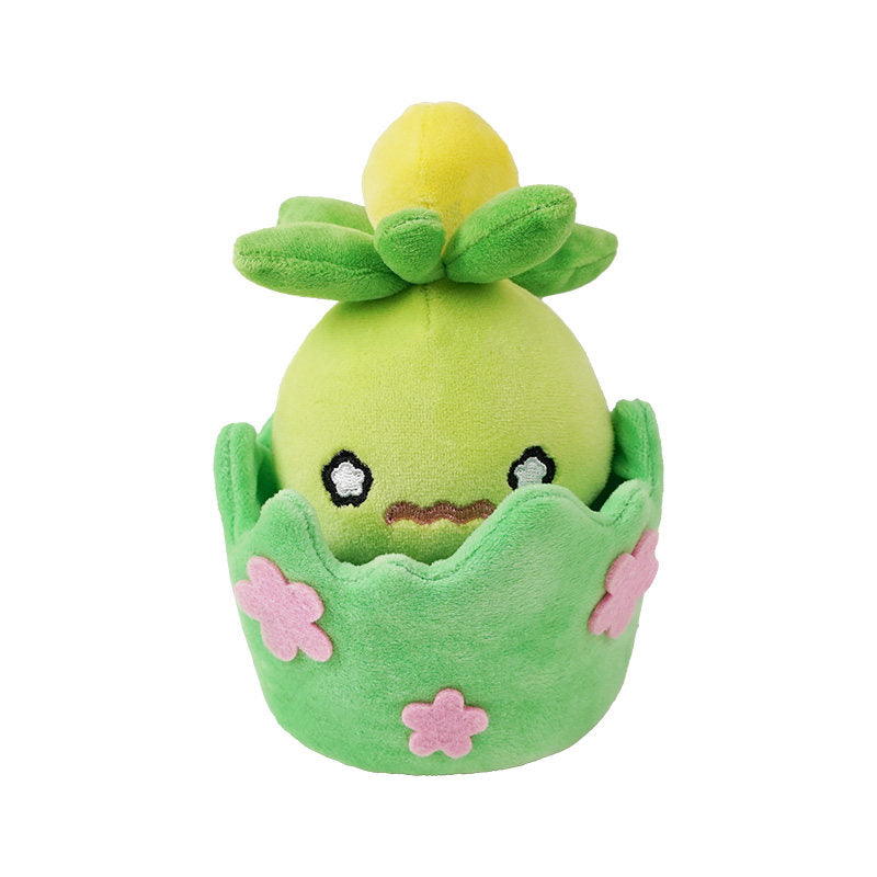 Pokemon Grass-type Adventure Series Smoliv Mascot Keychain Plush