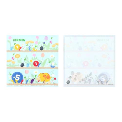 Pikmin Square Memo Collection Notepad (Blue)