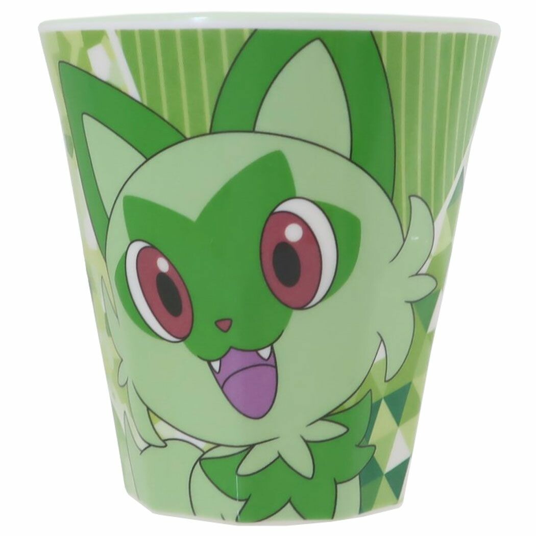 Pokemon Melamine Cup Sprigatito Green