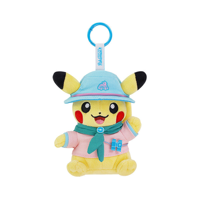 Pokemon Road Trip Collection Pikachu Mascot Keychain Plush