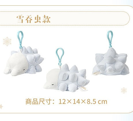 Snowy Dreamscape Series Snom Plush Keychain