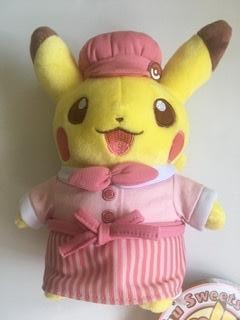 Pokemon Pikachu Sweets Cafe Plush