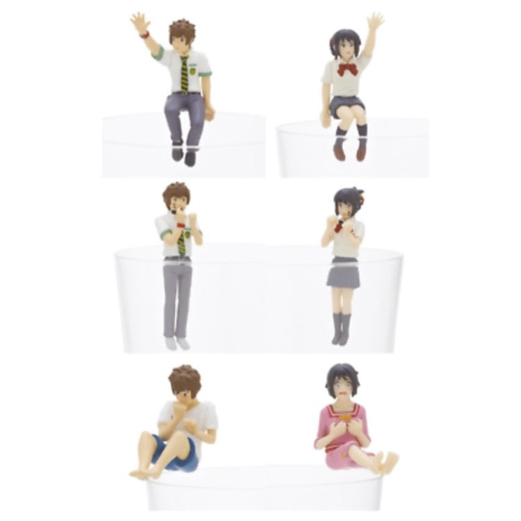 Your Name Anime Cup Buddy Figurines