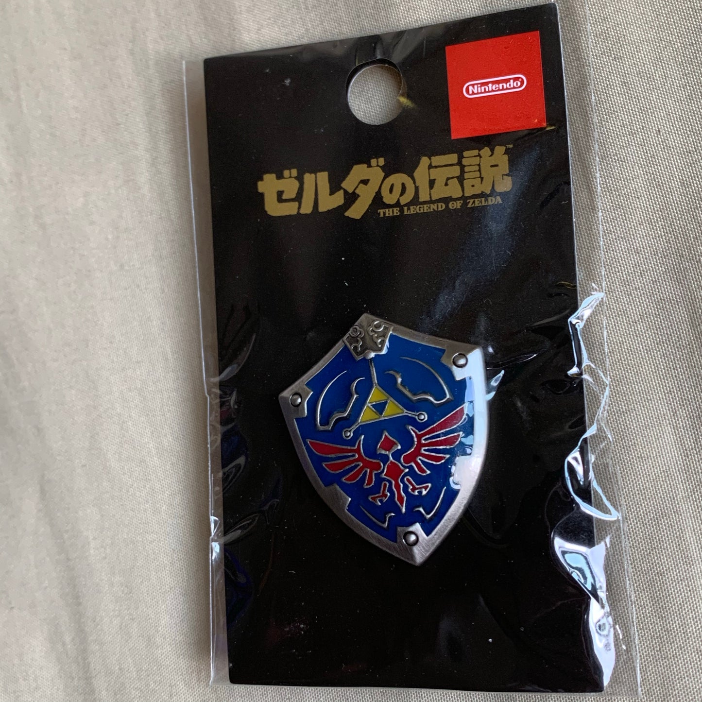 Nintendo The Legend of Zelda TOKYO Store Shield metal pin