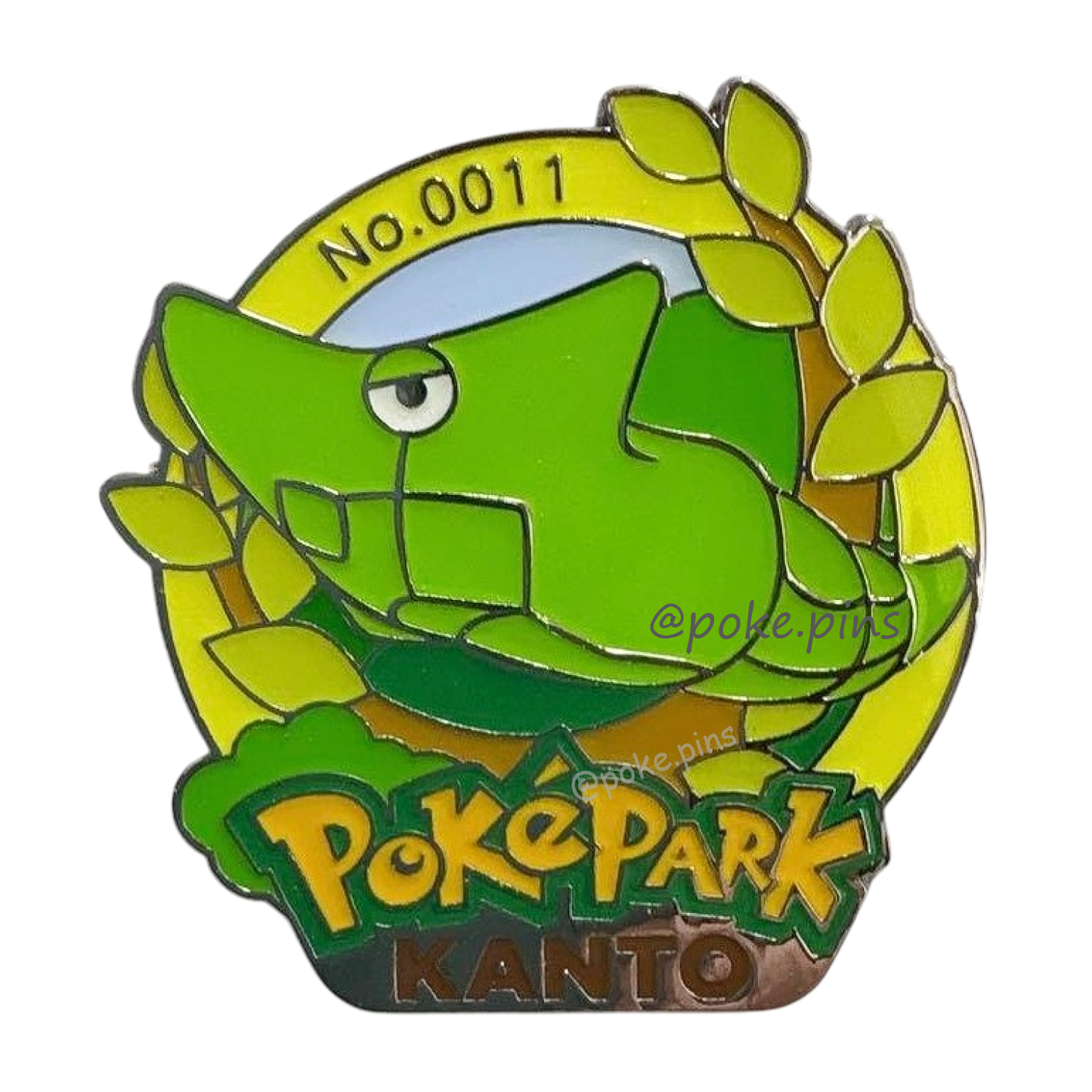 Pokemon PokePark Kanto Pin Badge 010・011・012 (Caterpie - Metapod - Butterfree)