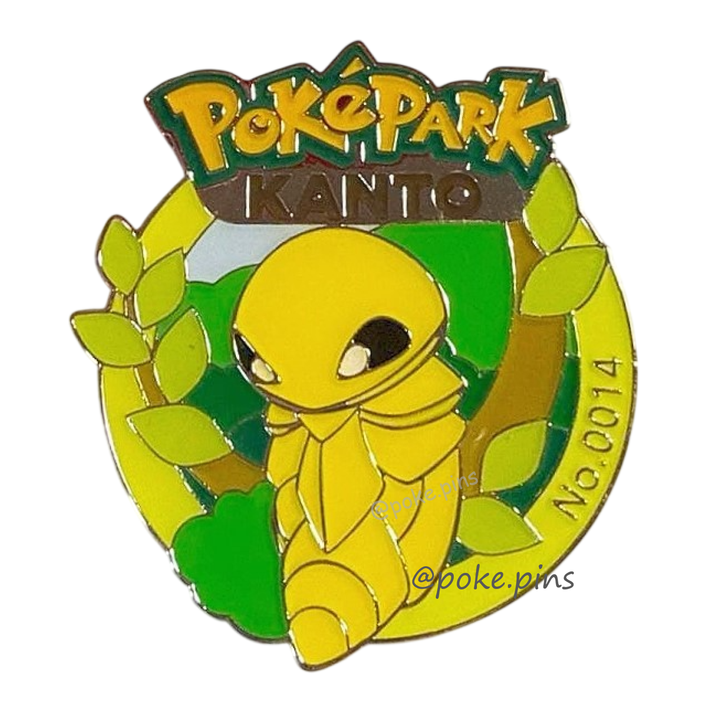 Pokemon PokePark Kanto Pin Badge 013・014・015 (Weedle - Kakuna - Beedrill)