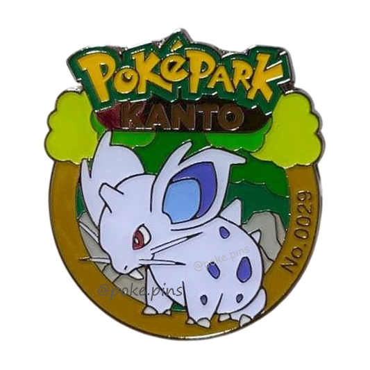 Pokemon PokePark Kanto Pin Badge 029・030・031 (Nidoran♀ - Nidorina - Nidoqueen)
