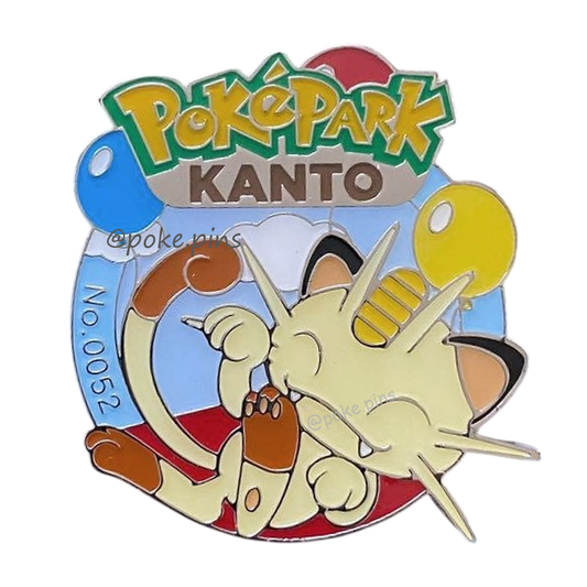 Pokemon PokePark Kanto Pin Badge 052・053 (Meowth - Persian)