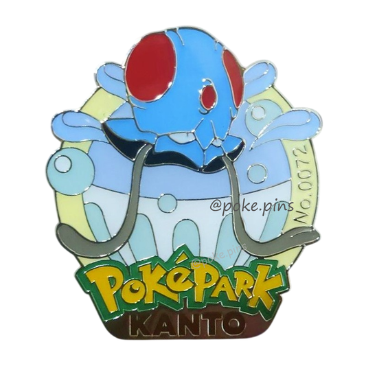 Pokemon PokePark Kanto Pin Badge 072・073 (Tentacool - Tentacruel)