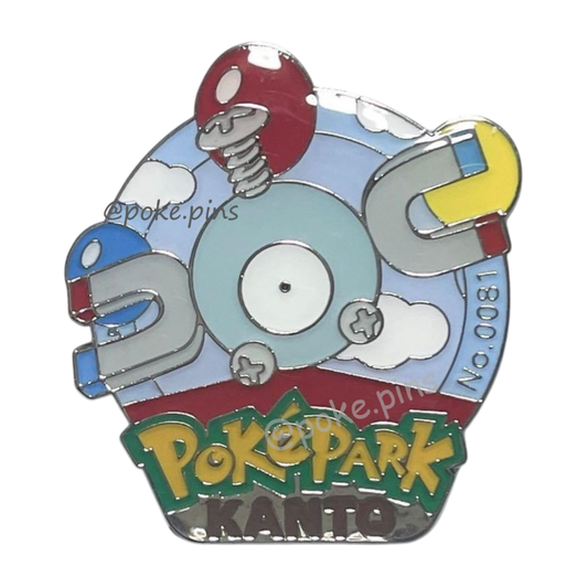 Pokemon PokePark Kanto Pin Badge 081・082 (Magnemite - Magneton)