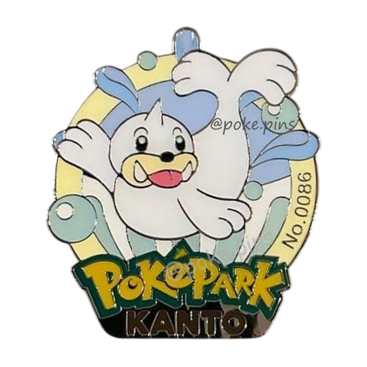 Pokemon PokePark Kanto Pin Badge 086・087 (Seel - Dewgong)