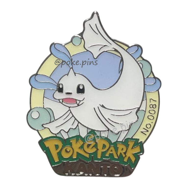 Pokemon PokePark Kanto Pin Badge 086・087 (Seel - Dewgong)