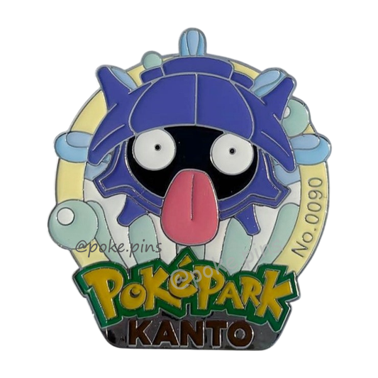 Pokemon PokePark Kanto Pin Badge 090・091 (Shellder - Cloyster)
