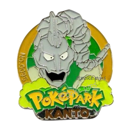 Pokemon PokePark Kanto Pin Badge 095 (Onyx)