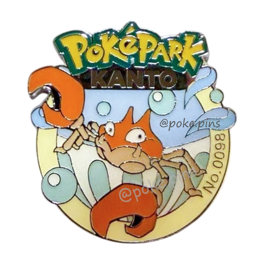 Pokemon PokePark Kanto Pin Badge 098・099 (Krabby - Kingler)