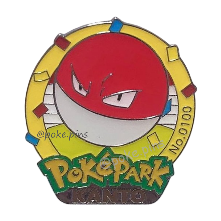 Pokemon PokePark Kanto Pin Badge 100・101 (Voltorb - Electrode)