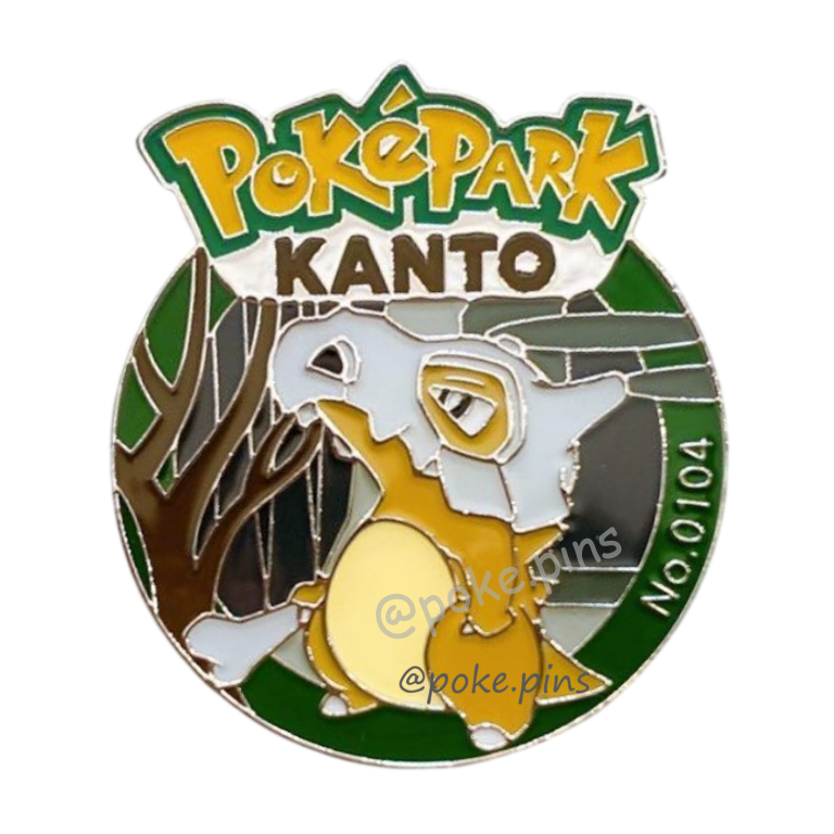 Pokemon PokePark Kanto Pin Badge 104・105 (Cubone - Marowak)