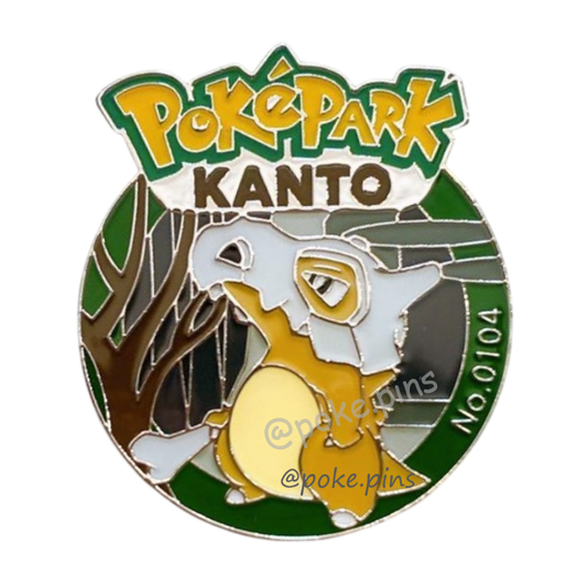 Pokemon PokePark Kanto Pin Badge 104・105 (Cubone - Marowak)
