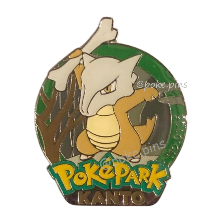 Pokemon PokePark Kanto Pin Badge 104・105 (Cubone - Marowak)