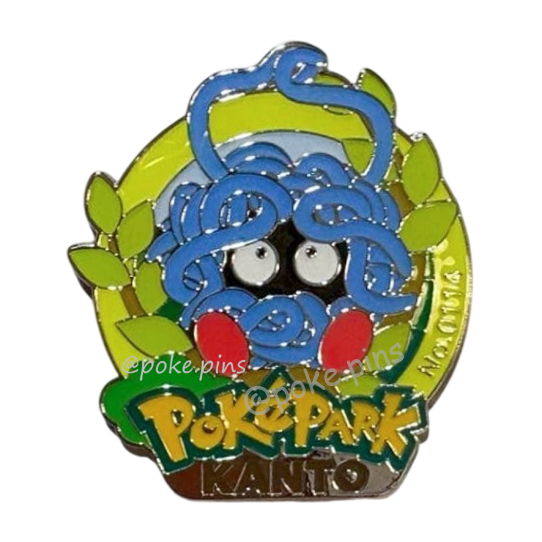 Pokemon PokePark Kanto Pin Badge 114 (Tangela)