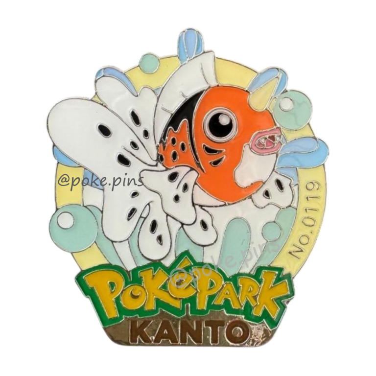 Pokemon PokePark Kanto Pin Badge 118・119 (Goldeen - Seaking)