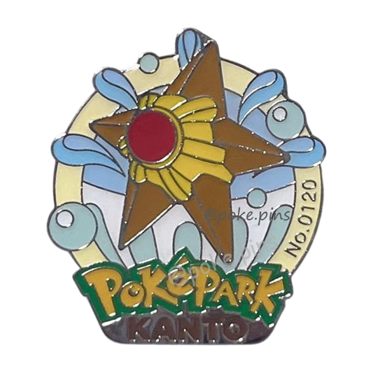 Pokemon PokePark Kanto Pin Badge 120・121 (Staryu - Starmie)