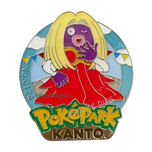 Pokemon PokePark Kanto Pin Badge 124 (Jynx)