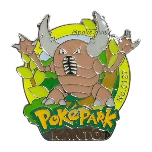 Pokemon PokePark Kanto Pin Badge 127 (Pinsir)