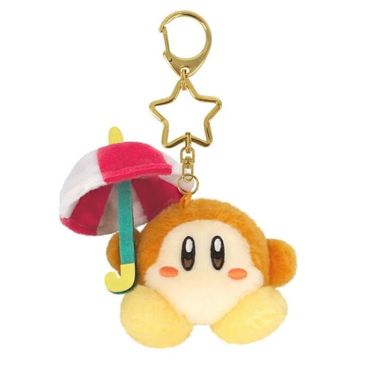 Kirby of the Stars Mini Mofu Parasol Waddle Dee Mascot Keychain