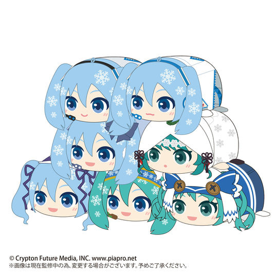 Hatsune Miku Snow Miku Potekoro Mascot Plush