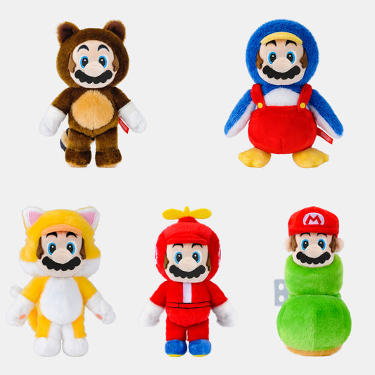 Nintendo Store Japan Super Mario Power Up Mascot Plush