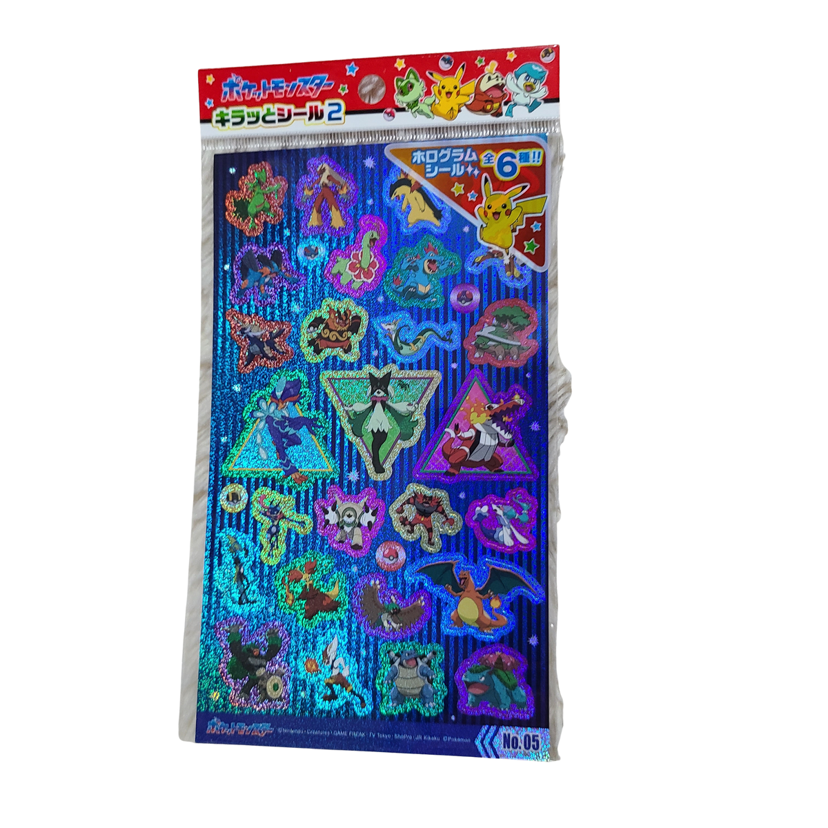 Pokemon Kiratto Seal 2 Sticker Sheet