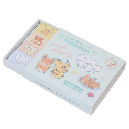 Pokemon Cafe Logo Alignment Sticky Notes