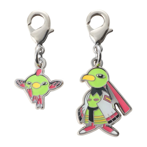 Pokemon National Pokedex Metal Charm 177 Natu・178 Xatu