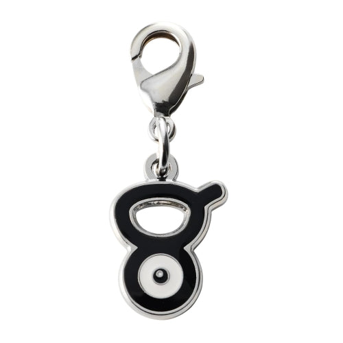 Pokemon National Pokedex Metal Charm 201 Unown - V