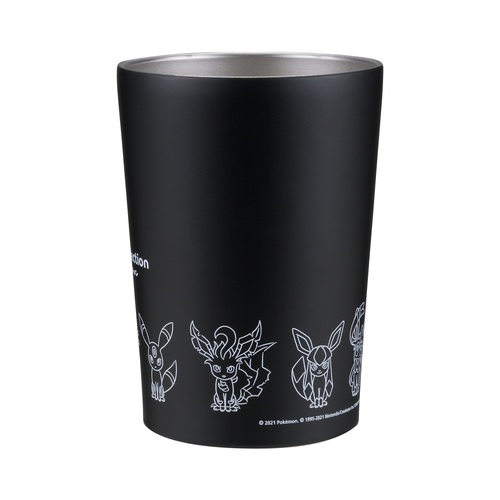 Pokemon Eevee Collection 2-Way Use Black Tumbler