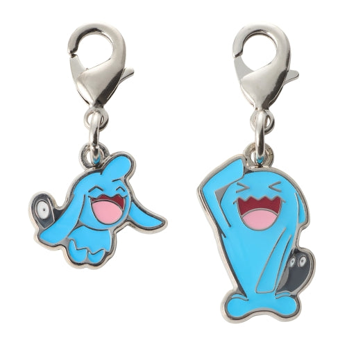 Pokemon National Pokedex Metal Charm 360 Wynaut・202 Wobbuffet