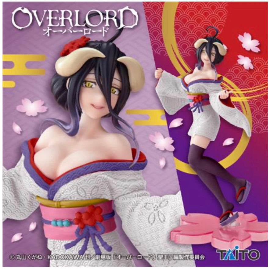 Overlord Coreful Albedo - Sakura Japanese Style Ver. - Renewal Figure