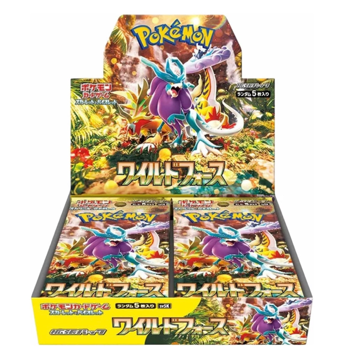 Pokemon TCG Wild Force Booster Pack